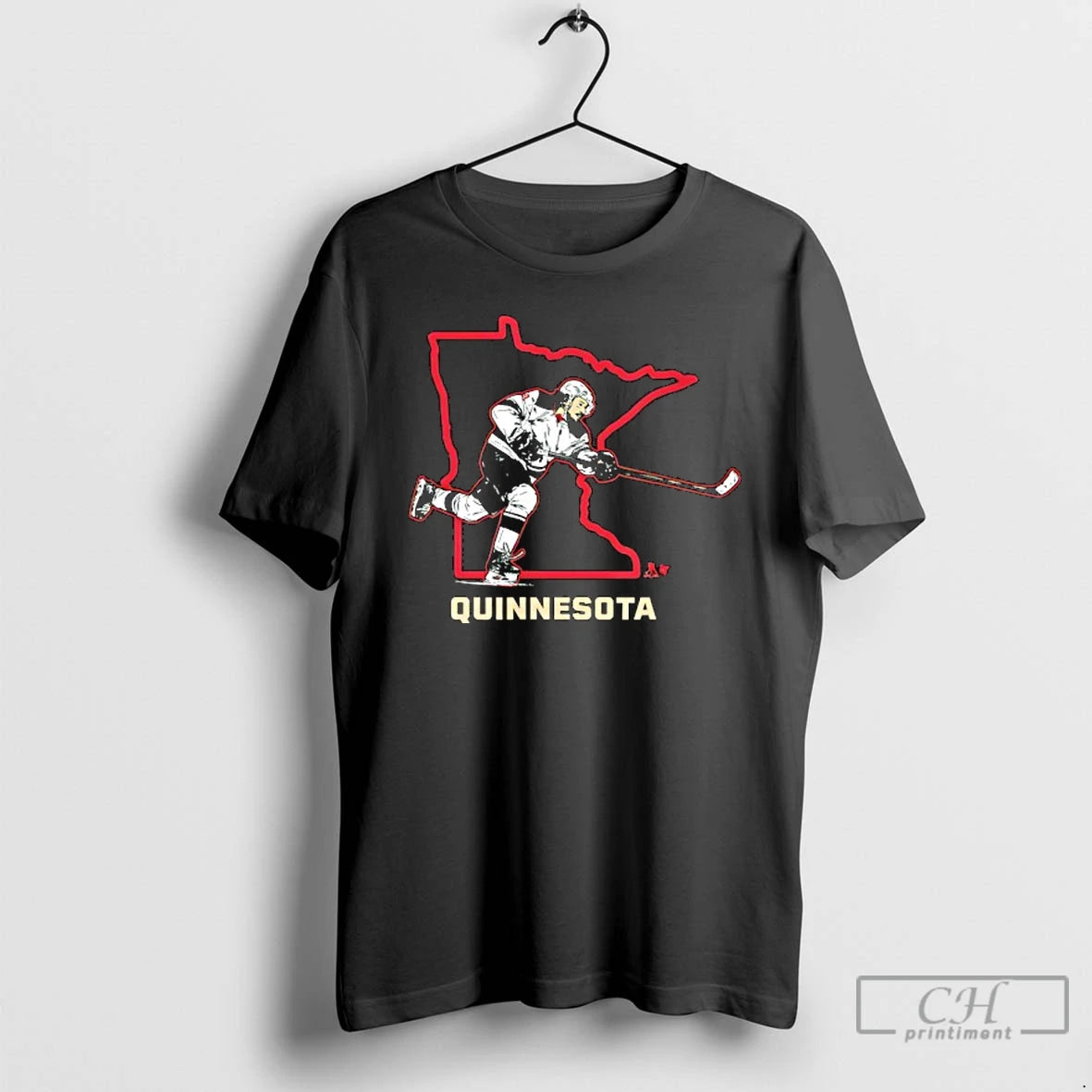 Classic Quinn Hughes Quinnesota Minnesota Hockey T-Shirts, Hoodie, Sweatshirt | InkThreadWorks.com