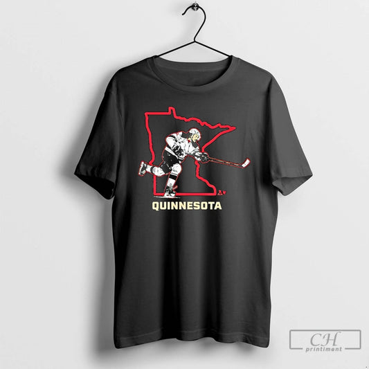 Classic Quinn Hughes Quinnesota Minnesota Hockey T-Shirts, Hoodie, Sweatshirt | InkThreadWorks.com