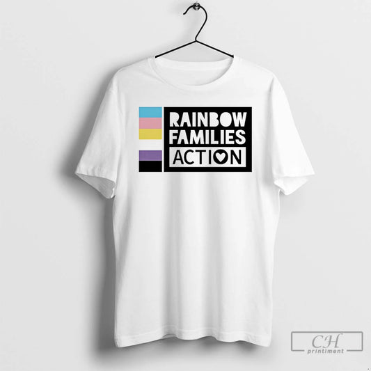 Classic Rainbow Families Action Pride Month