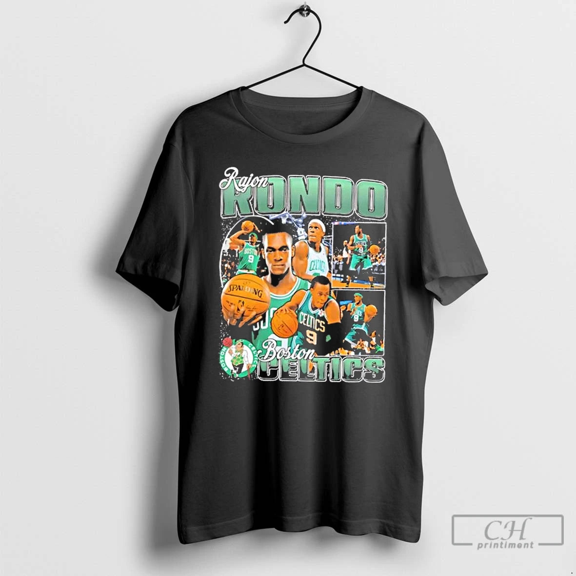 Classic Rajon Rondo Boston Celtics Basketball Vintage Graphic T-Shirts, Hoodie, Sweatshirt | InkThreadWorks.com