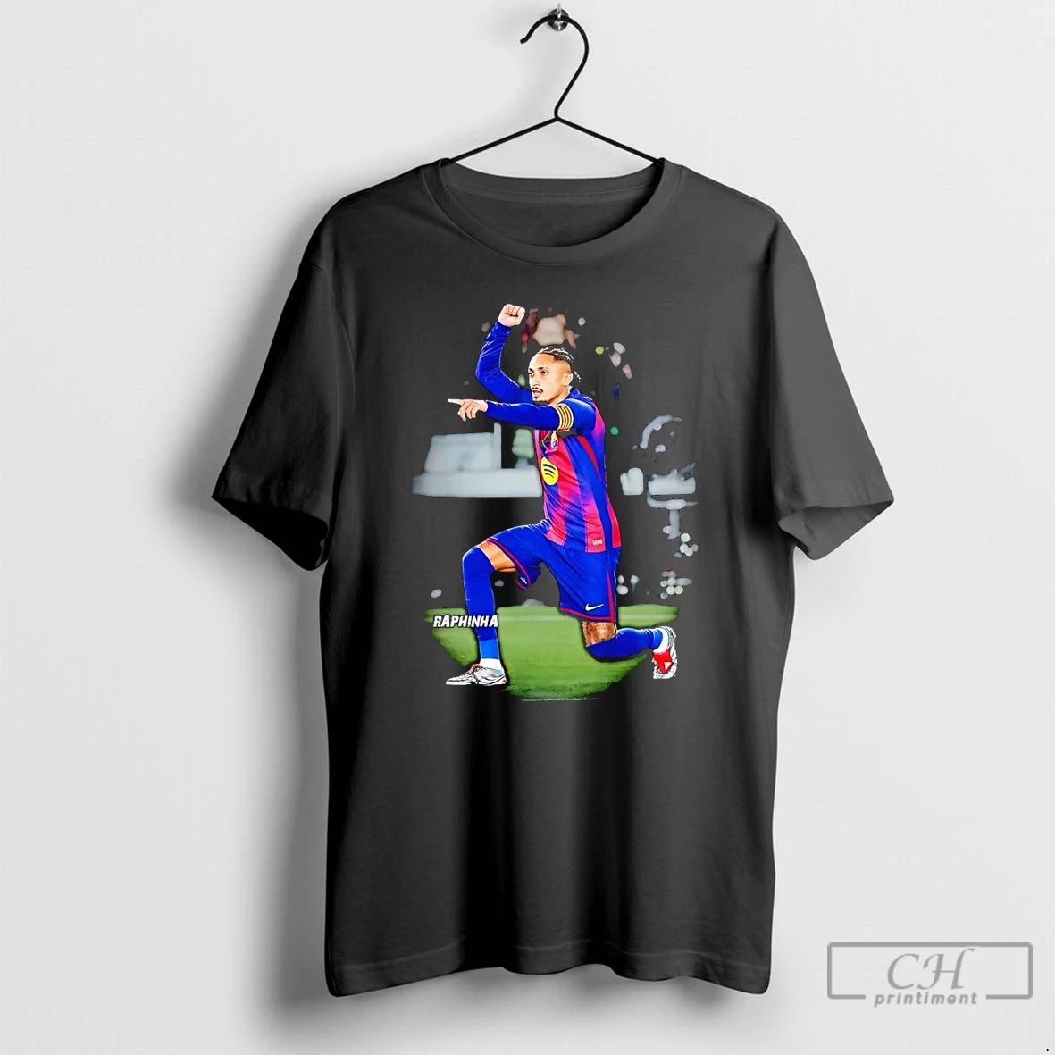 Classic Raphinha Gael Baby Celebration 2025 T-Shirts, Hoodie, Sweatshirt | InkThreadWorks.com