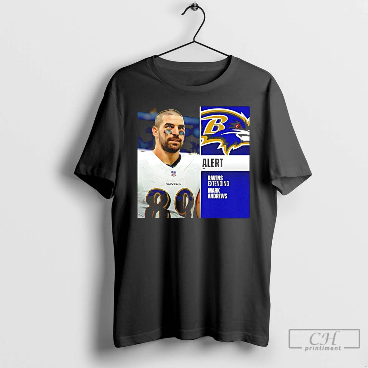 Classic Ravens Mark Andrews Agrees To Terms On Three Year 39 3m Extension T Shirts Hoodie, Sweatshirt | InkThreadWorks.com