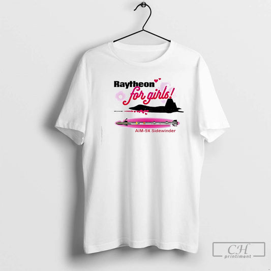Classic Raytheon For Girls Aim 9x Sidewinder Graphic T-Shirts, Hoodie, Sweatshirt | InkThreadWorks.com