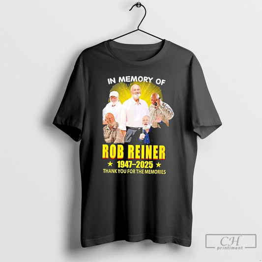 Classic Rob Reiner 1947 2025 Thank You For The Memories Signature T-Shirts, Hoodie, Sweatshirt | InkThreadWorks.com