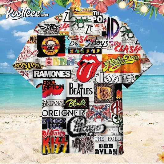Classic Rock Hawaiian Shirt