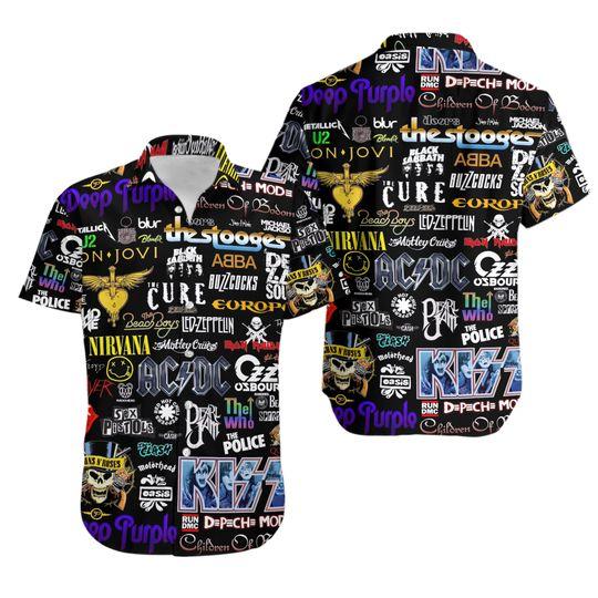 Classic rock unisex hawaiian shirt gift for family and friend 2708816