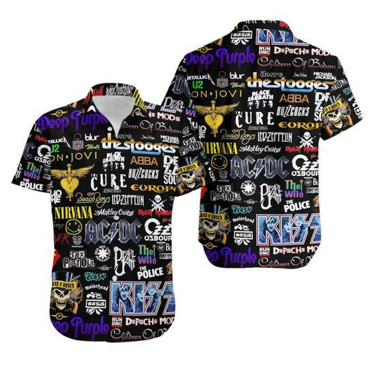 Classic rock unisex hawaiian shirt gift for family and friend 2708816