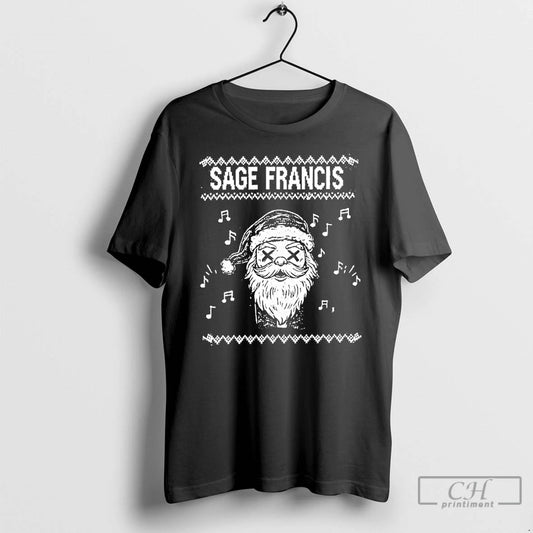Classic Sage Francis Santa Ugly Christmas T-Shirts, Hoodie, Sweatshirt | InkThreadWorks.com