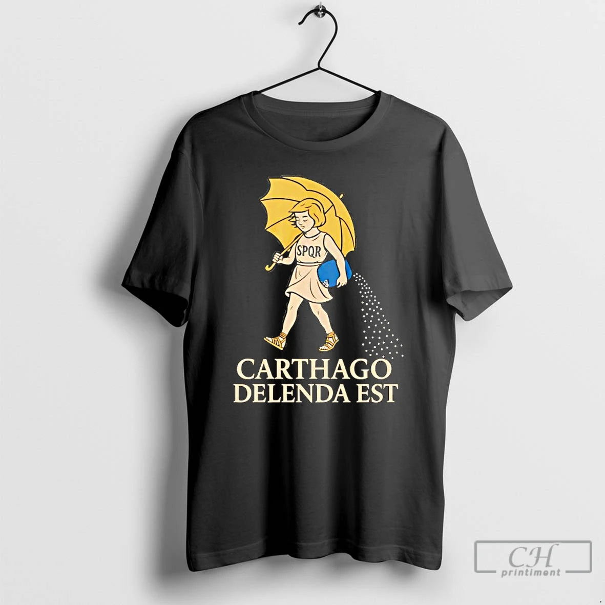 Classic Salty Girl Carthago Delenda Est T-Shirts, Hoodie, Sweatshirt | InkThreadWorks.com