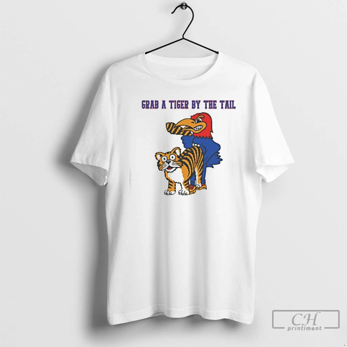 Classic Scot Pollard Grab A Tiger By The Tail T-Shirts, Hoodie, Sweatshirt | InkThreadWorks.com