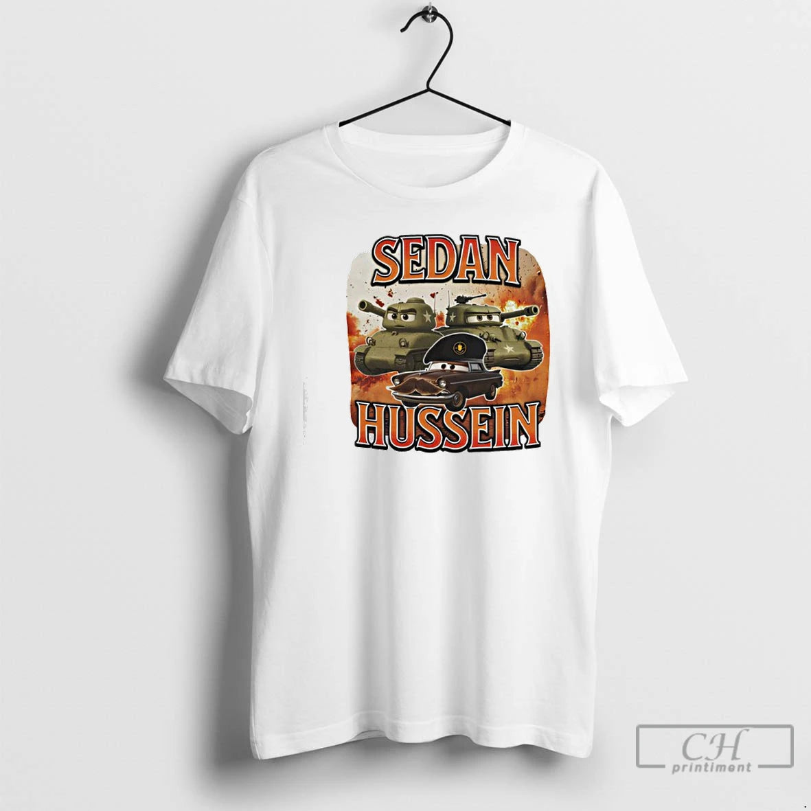 Classic Sedan Hussein Tank Graphic T-Shirts, Hoodie, Sweatshirt | InkThreadWorks.com