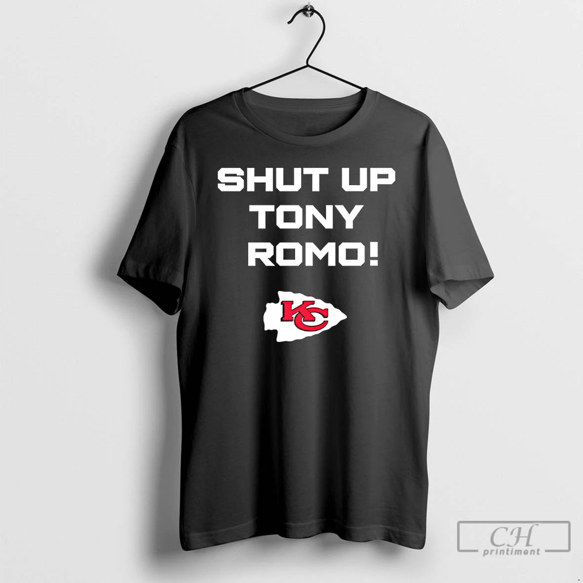 Classic Shut Up Tony Romo Kansas City Chiefs T-Shirts, Hoodie, Sweatshirt | InkThreadWorks.com