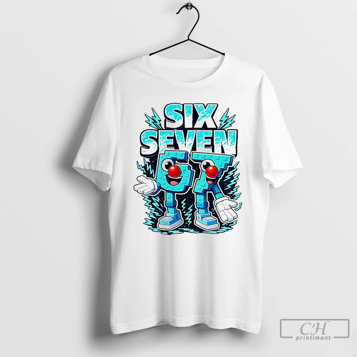 Classic Six Seven 6 7 Red Nose Day