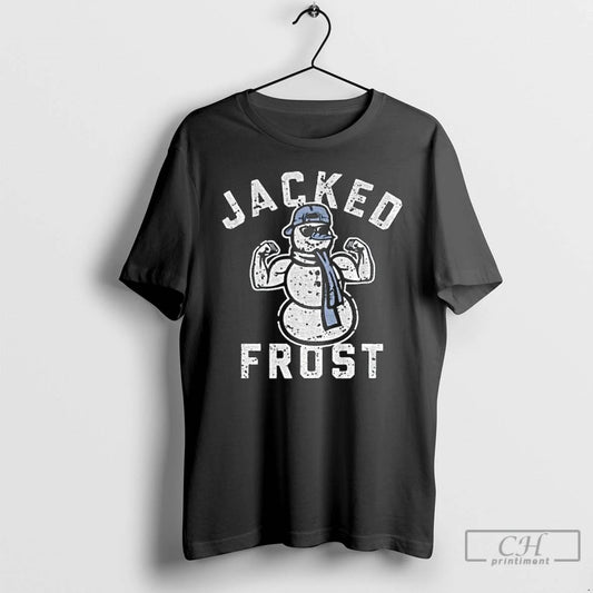 Classic Snowman Strong Jacked Frost Christmas T-Shirts, Hoodie, Sweatshirt | InkThreadWorks.com