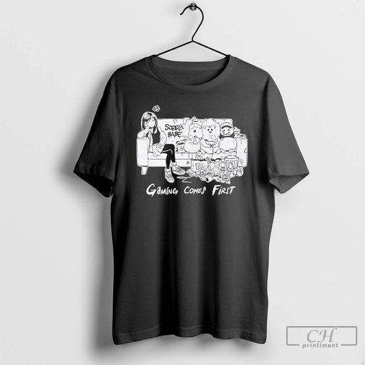 Classic Sorry Babe Gaming Comes First Channel Oney Plays T-Shirts, Hoodie, Sweatshirt | InkThreadWorks.com