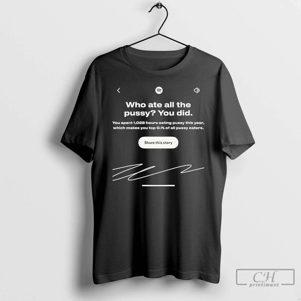 Classic Spotify Who Ate All The Pussy You Did T-Shirts, Hoodie, Sweatshirt | InkThreadWorks.com