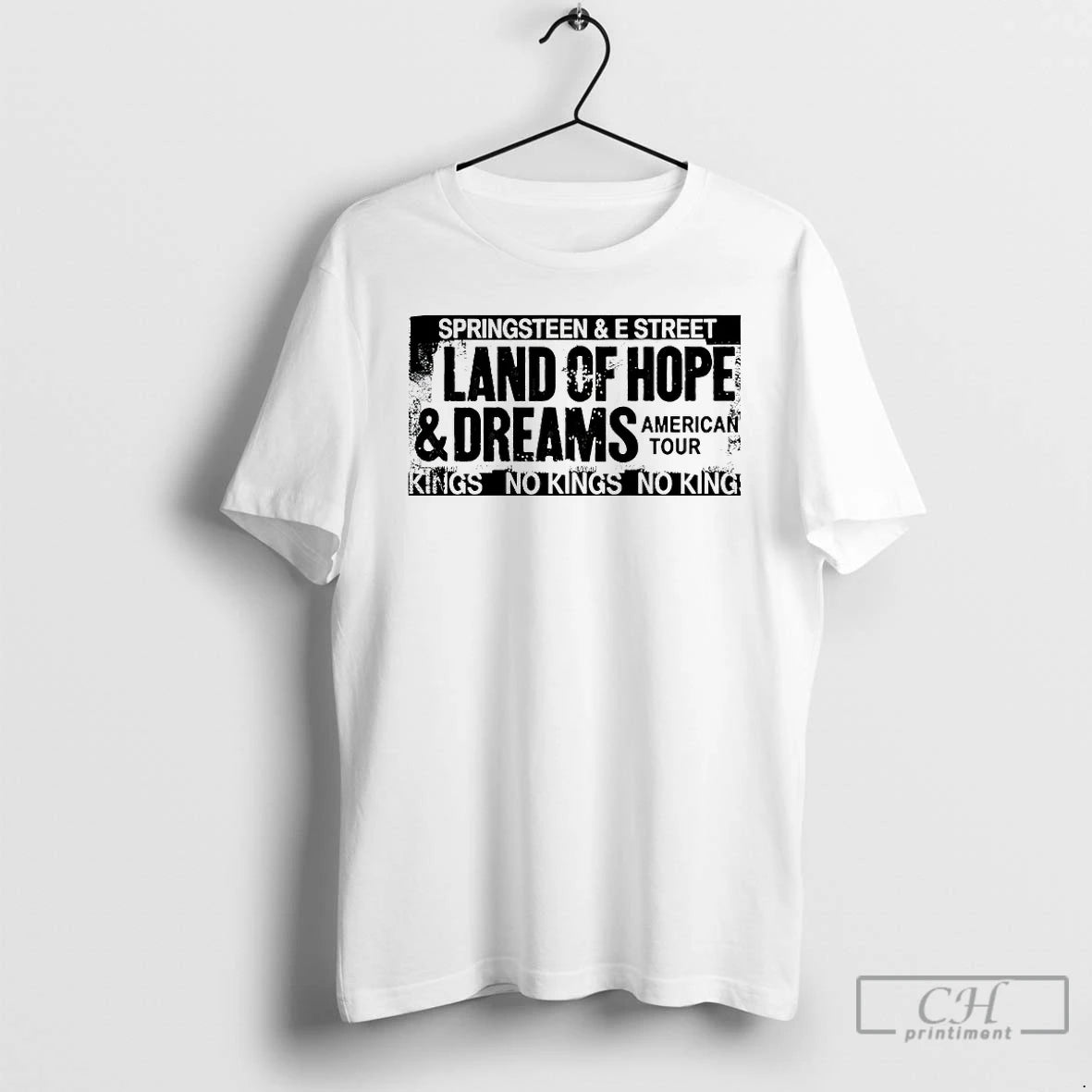 Classic Springsteen And E Street Land Of Hope And Dreams American Tour T Shirts Sweater