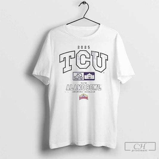Classic Tcu Horned Frogs 2025 Valero Alamo Bowl San Antonio Christmas T-Shirts, Hoodie, Sweatshirt | InkThreadWorks.com