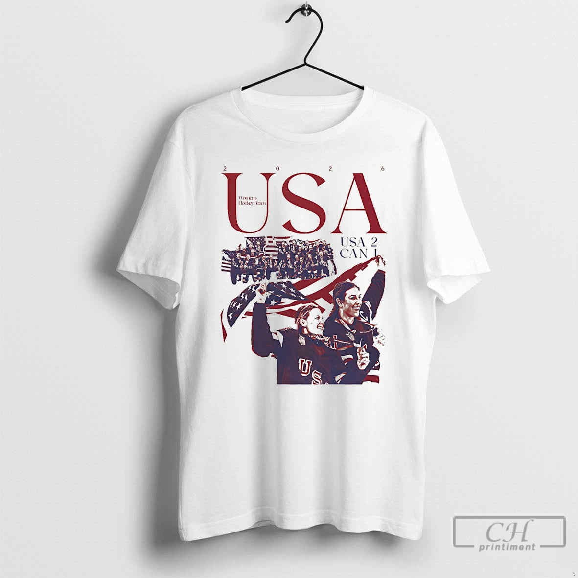 Classic Team Usa Womens Hockey Victory Usa 2 Can 1