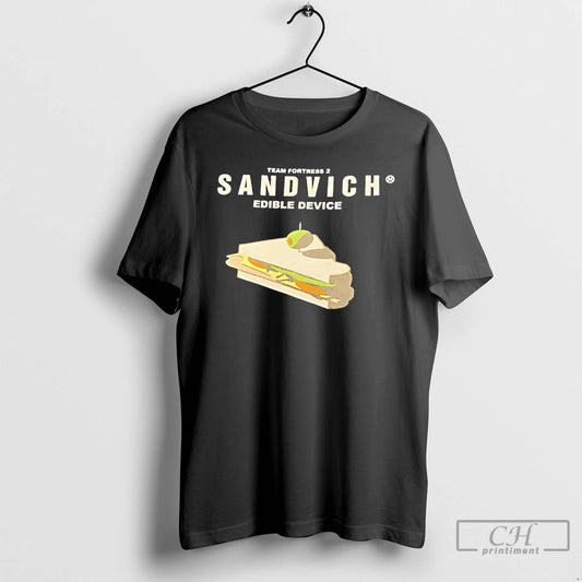 Classic Team Fortress 2 Sandvich Edible Device T-Shirts, Hoodie, Sweatshirt | InkThreadWorks.com