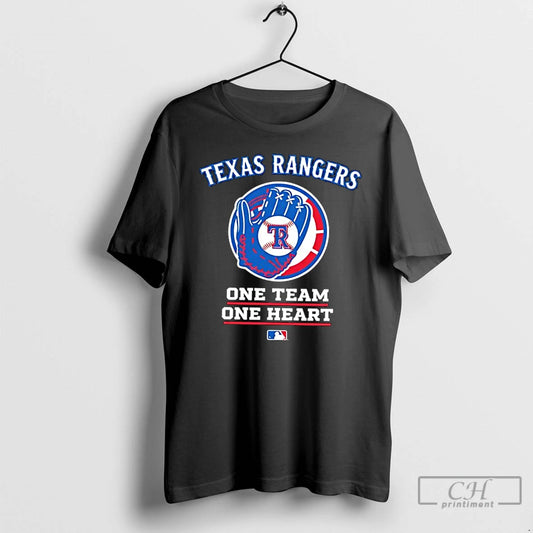 Classic Texas Rangers One Team One Heart Mlb T-Shirts, Hoodie, Sweatshirt | InkThreadWorks.com