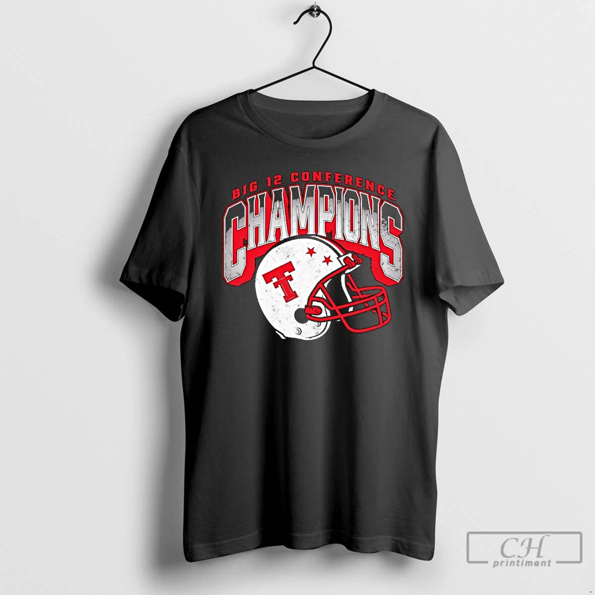 Classic Texas Tech Big 12 Conference Champions Helmet T-Shirts, Hoodie, Sweatshirt | InkThreadWorks.com