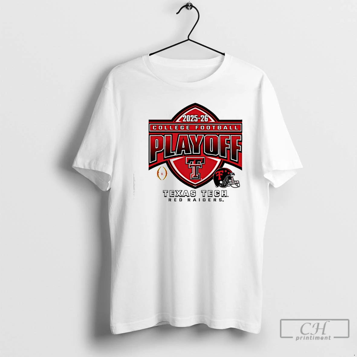 Classic Texas Tech Red Raiders College Football Playoff 2025 26 Logo T-Shirts, Hoodie, Sweatshirt | InkThreadWorks.com