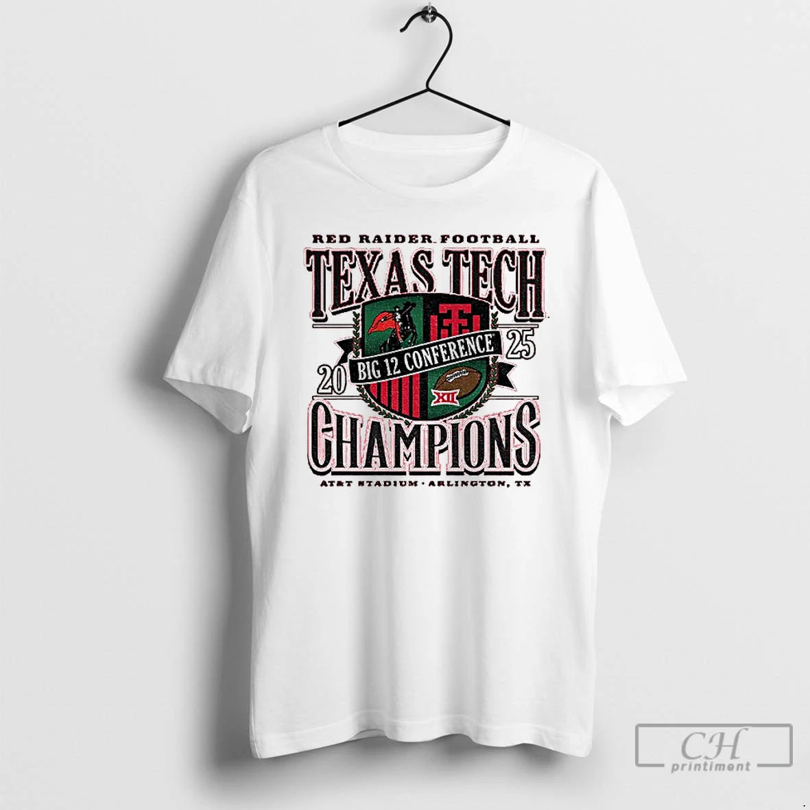 Classic Texas Tech Red Raiders Football 2025 Big 12 Cfp Champions T-Shirts, Hoodie, Sweatshirt | InkThreadWorks.com