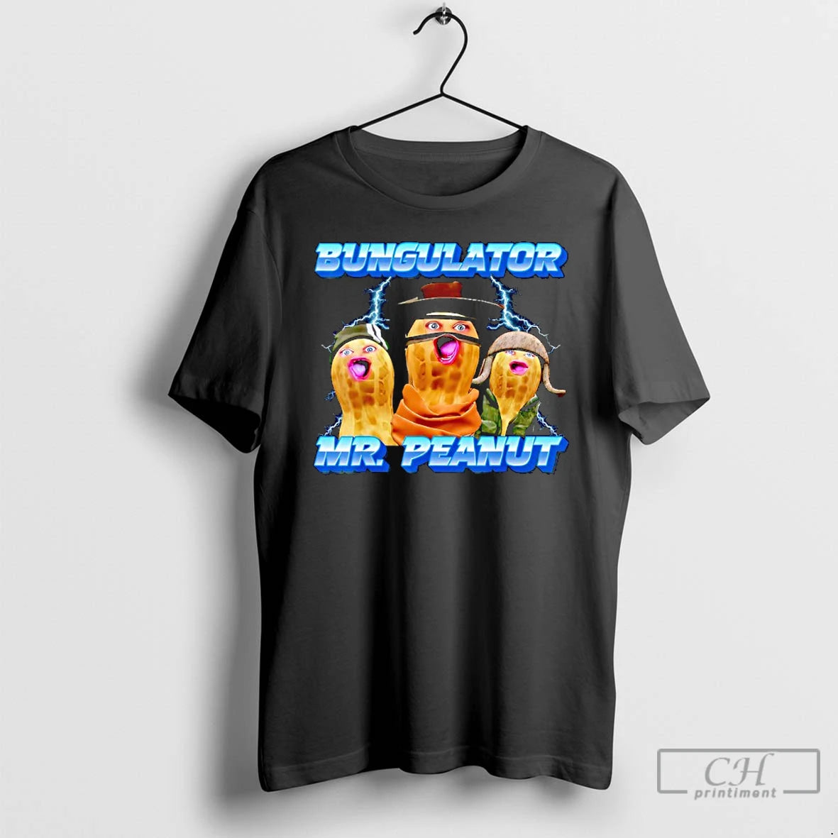 Classic The Burnt Peanut Goop Mr Peanut Bungulator T-Shirts, Hoodie, Sweatshirt | InkThreadWorks.com