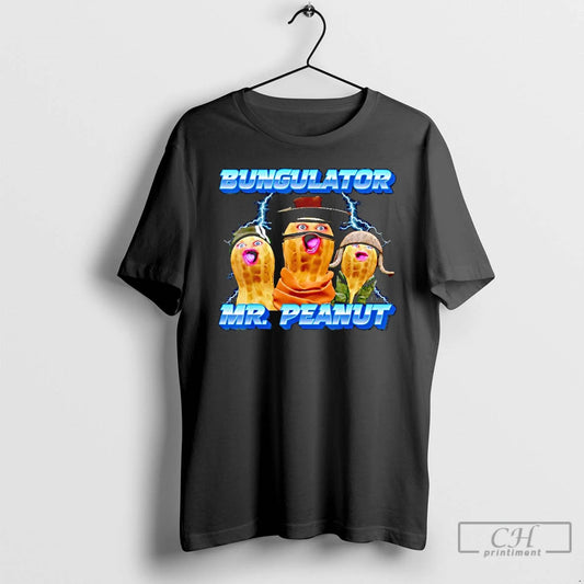 Classic The Burnt Peanut Goop Mr Peanut Bungulator T-Shirts, Hoodie, Sweatshirt | InkThreadWorks.com