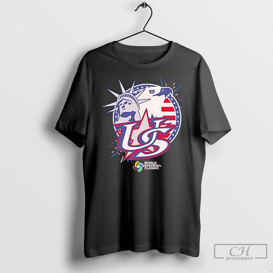 Classic The Usa 2025 World Baseball Classic Scarlet T-Shirts, Hoodie, Sweatshirt | InkThreadWorks.com
