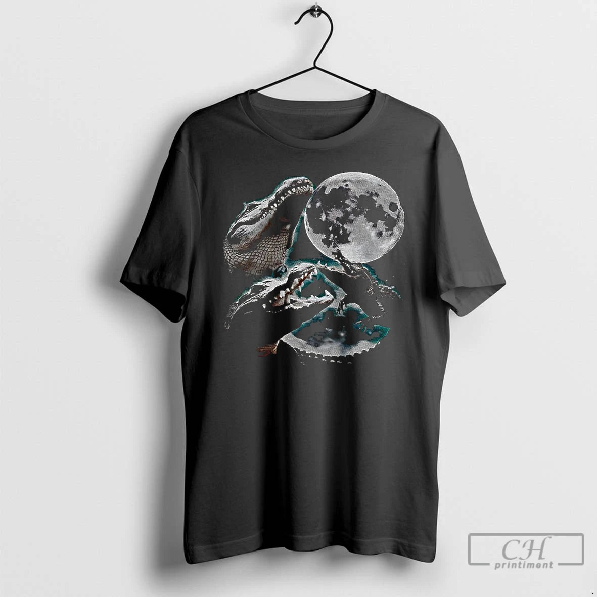 Classic Three Alligator Moon Funny Meme T-Shirts, Hoodie, Sweatshirt | InkThreadWorks.com