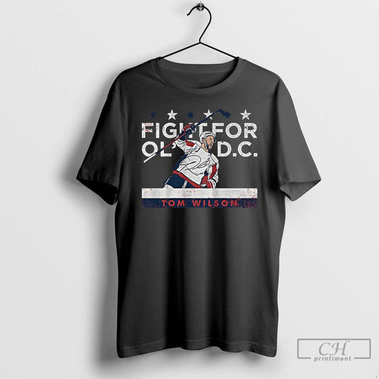 Classic Tom Wilson Washington Capitals Nhl Fight For Old Dc T-Shirts, Hoodie, Sweatshirt | InkThreadWorks.com