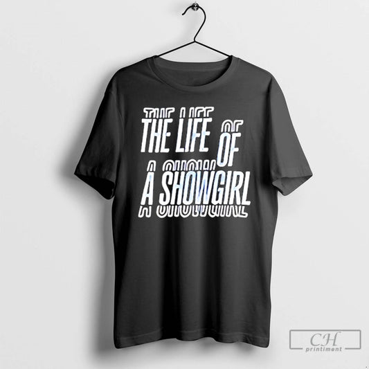 Classic Travis Kelce Wearing Taylor The Life Of A Showgirl Merch T-Shirts, Hoodie, Sweatshirt | InkThreadWorks.com