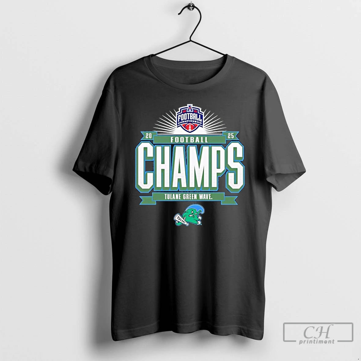 Classic Tulane American Conference Champions 2025 Logo T-Shirts, Hoodie, Sweatshirt | InkThreadWorks.com