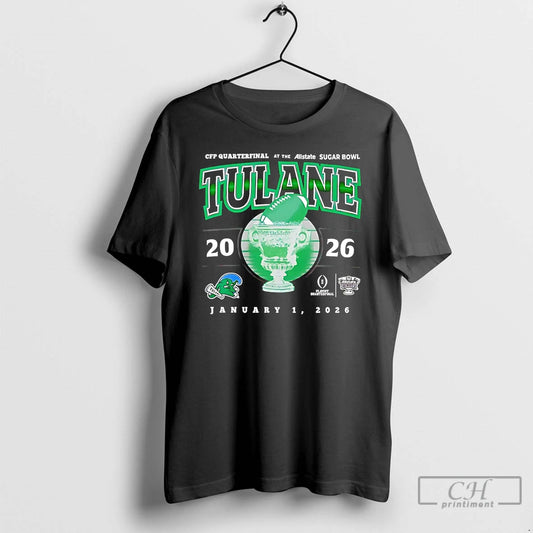 Classic Tulane Green Wave Football 2026 Sugar Bowl Classic T-Shirts, Hoodie, Sweatshirt | InkThreadWorks.com