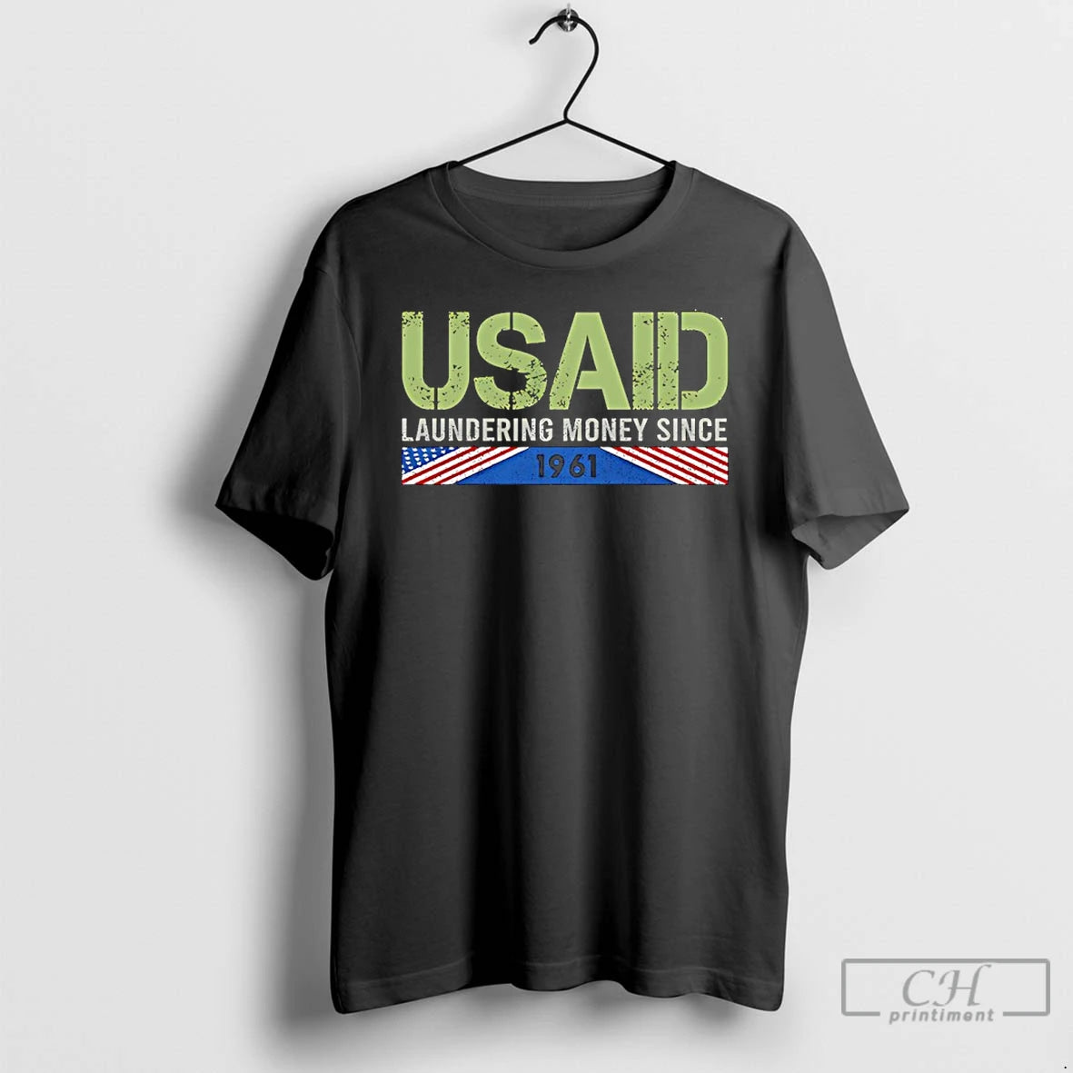 Classic Usaid Satire Laundering Money Since 1961 T-Shirts, Hoodie, Sweatshirt | InkThreadWorks.com