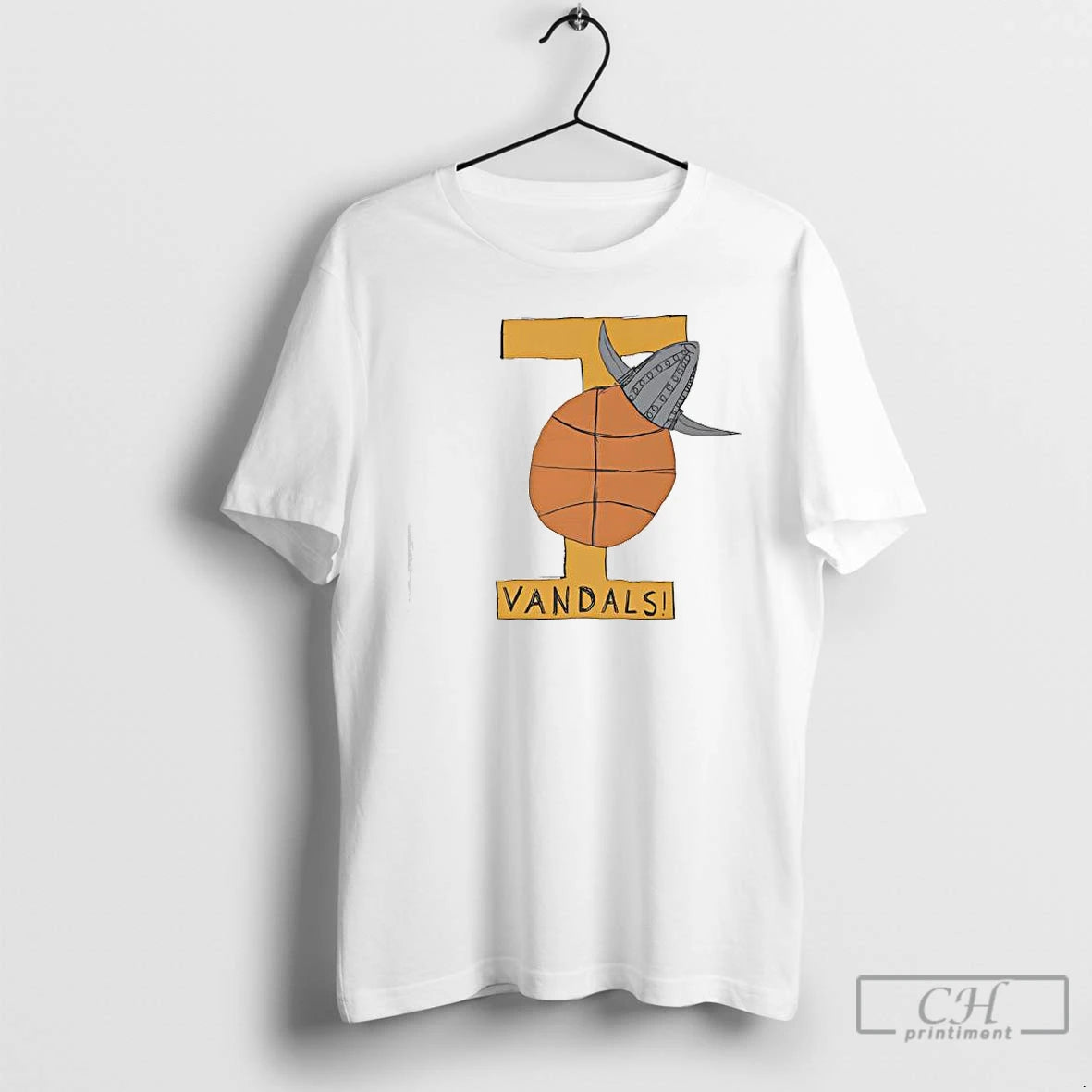 Classic Vandal Education Basketball Viking Helmet T-Shirts, Hoodie, Sweatshirt | InkThreadWorks.com