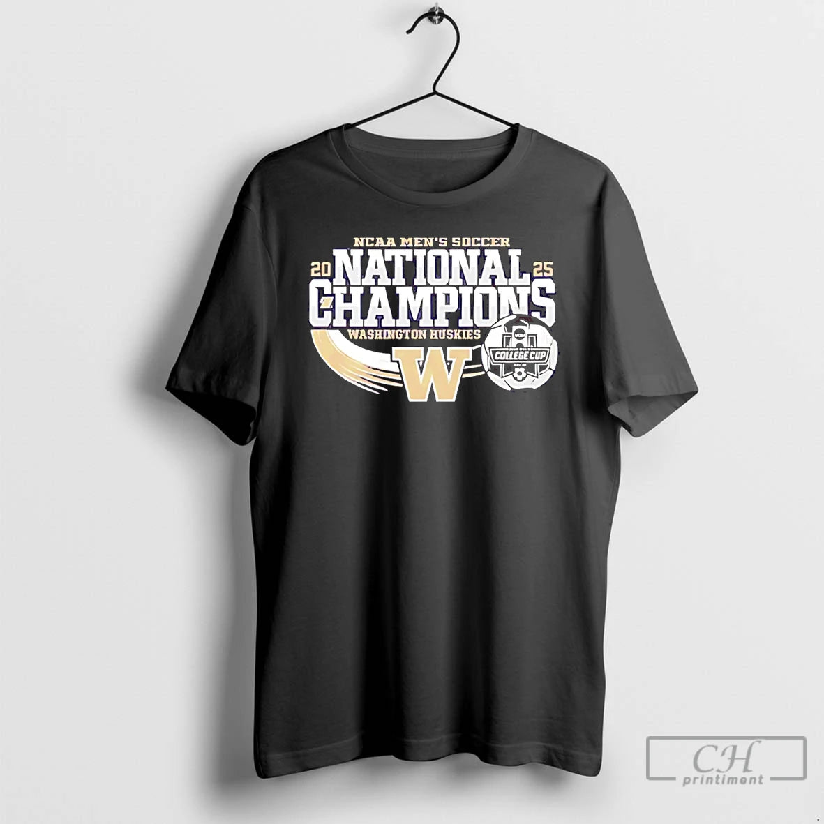 Classic Washington Huskies 2025 Mens Soccer National Champs T-Shirts, Hoodie, Sweatshirt | InkThreadWorks.com