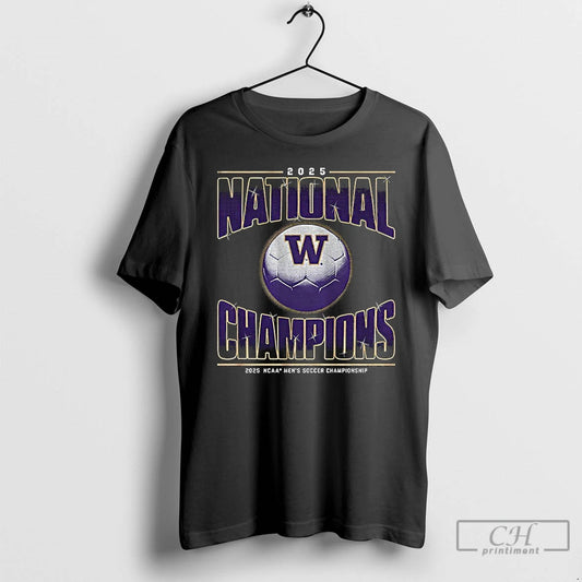 Classic Washington Huskies Ncaa National Champions 2025 Soccer Championship T-Shirts, Hoodie, Sweatshirt | InkThreadWorks.com