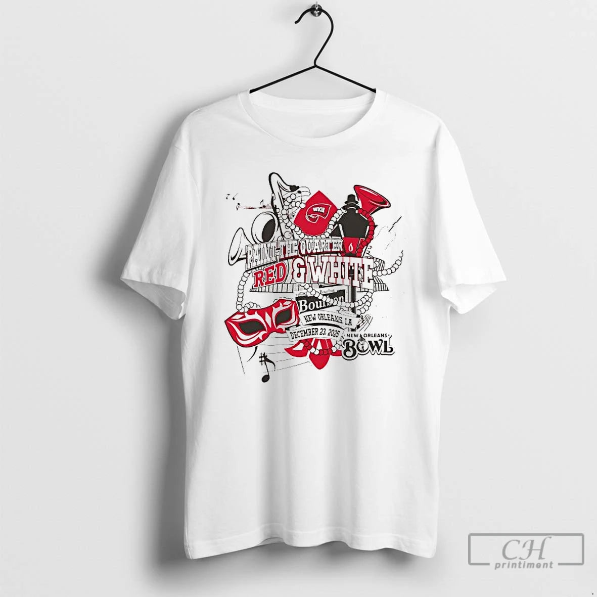 Classic Western Kentucky Hilltoppers 2025 New Orleans Bowl Paint The Quarter T-Shirts, Hoodie, Sweatshirt