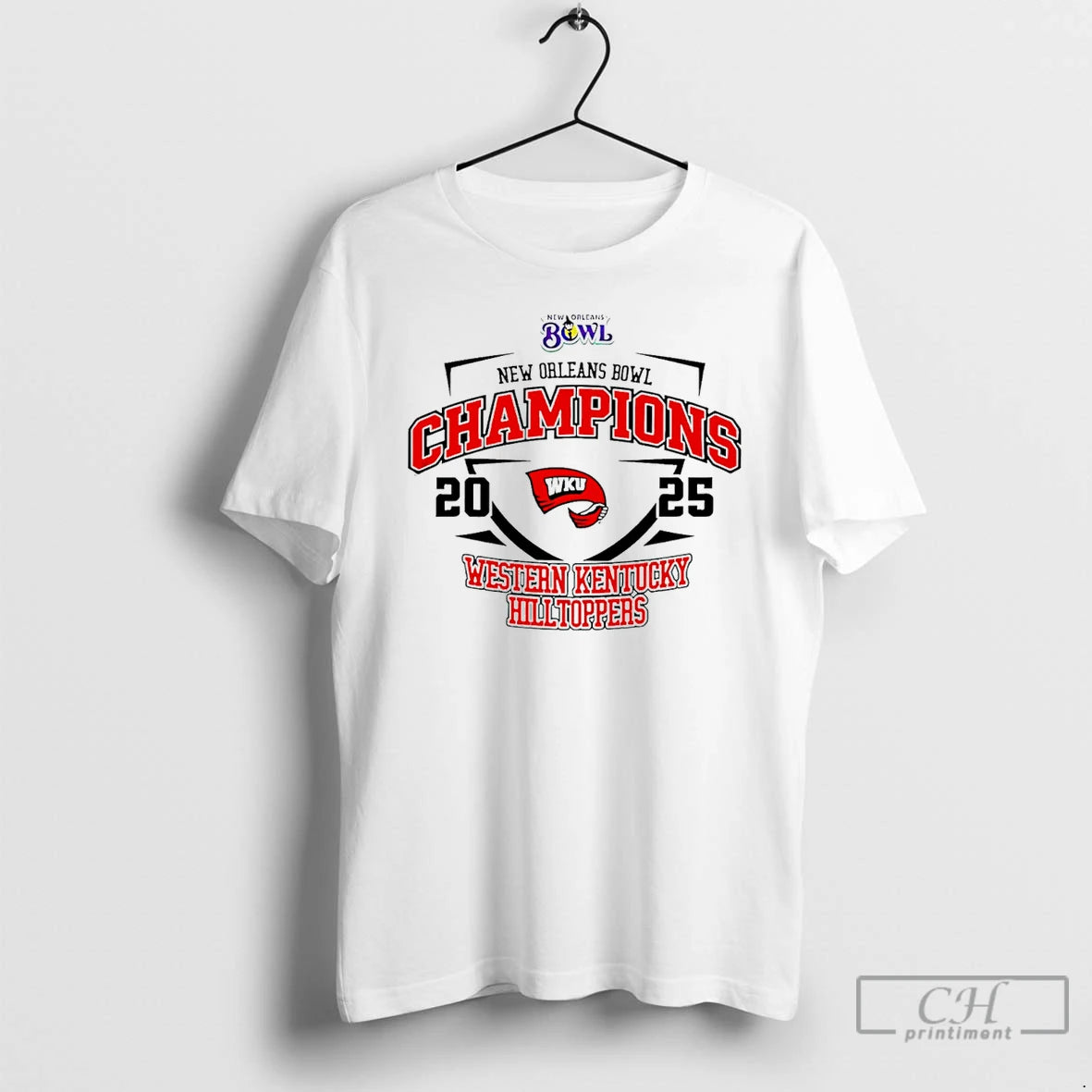 Classic Western Kentucky Hilltoppers New Orleans Bowl Champions 2025 Class T-Shirts, Hoodie, Sweatshirt | InkThreadWorks.com