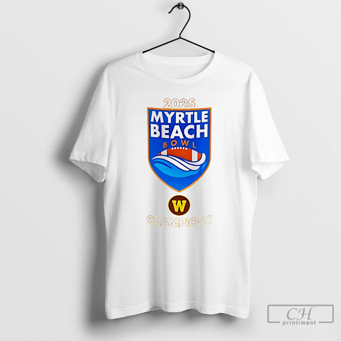 Classic Western Michigan Broncos Wmu 2025 Myrtle Beach Bowl Champions T-Shirts, Hoodie, Sweatshirt | InkThreadWorks.com
