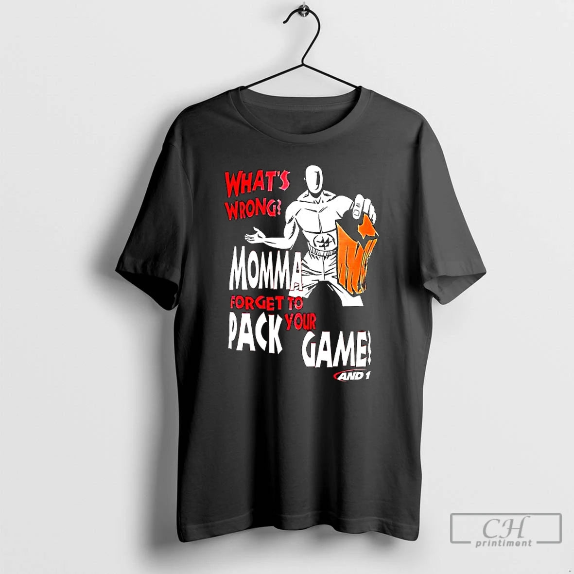Classic Whats Wrong And1 Momma Forget To Your Pack Washed T-Shirts, Hoodie, Sweatshirt | InkThreadWorks.com