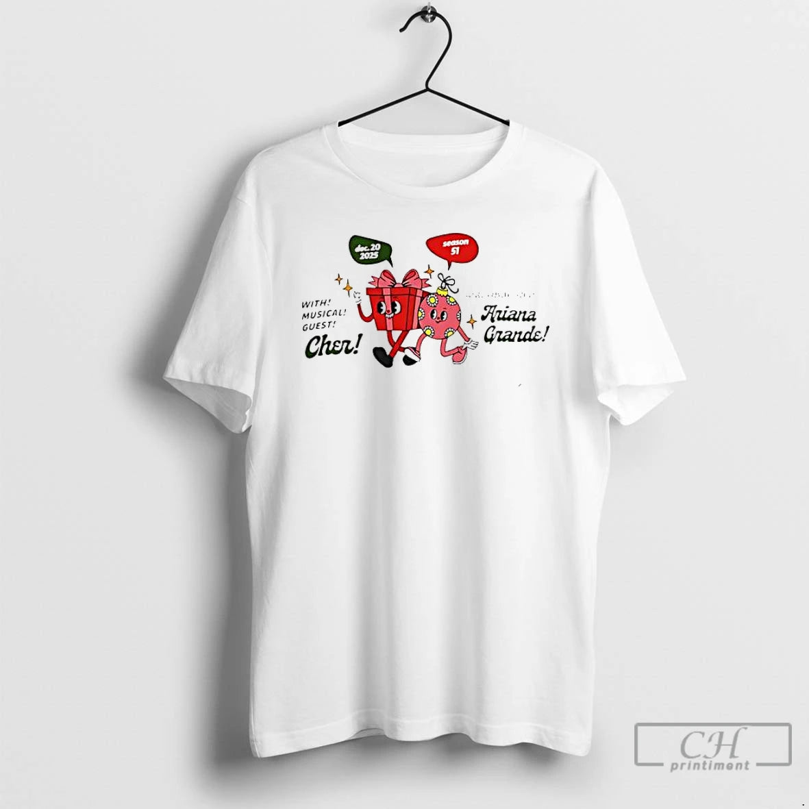 Classic With Musical Guest Cher And Your Host Ariana Grande Meme T-Shirts, Hoodie, Sweatshirt | InkThreadWorks.com