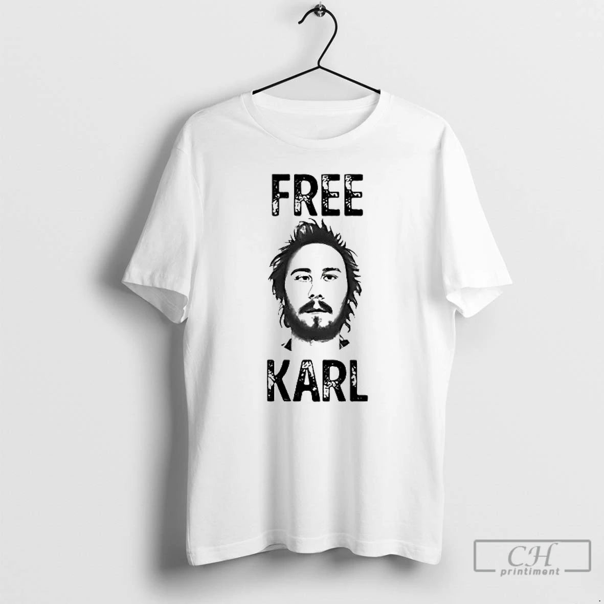 Classic Workaholics Free Karl Portrait T-Shirts, Hoodie, Sweatshirt | InkThreadWorks.com
