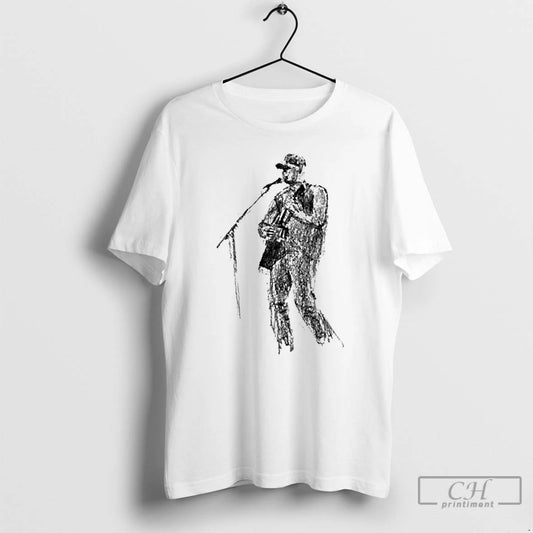 Classic Zach Bryan Sketch T-Shirts, Hoodie, Sweatshirt | InkThreadWorks.com