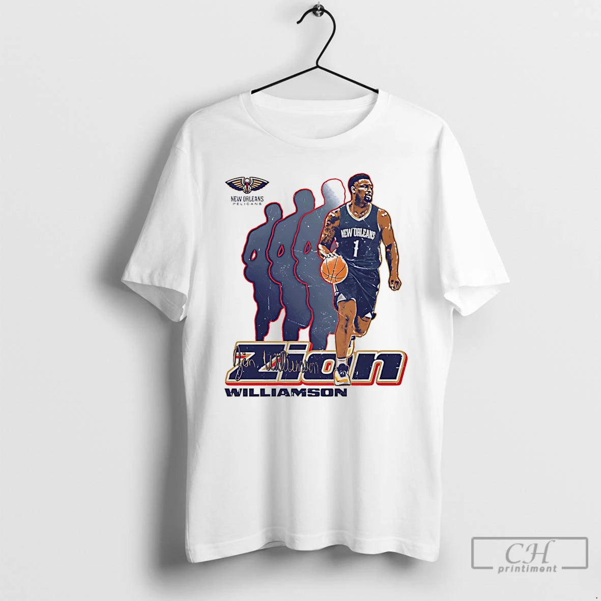 Classic Zion Williamson New Orleans Pelicans Retro Signature