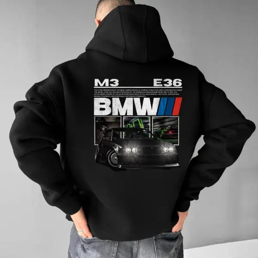 Classsic Bimmer M3 E36 Hoodie, Unisex, Menswear, Street Racing Shirt, Car Hoodie, Boyfriend Gift Sweatshirt