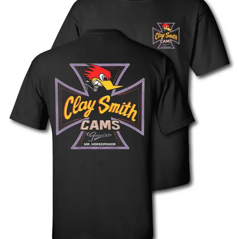 Clay Smith Cams Styles Tee - Premium Cotton Graphic T-Shirt for Everyday Wear & Business Casual Attire